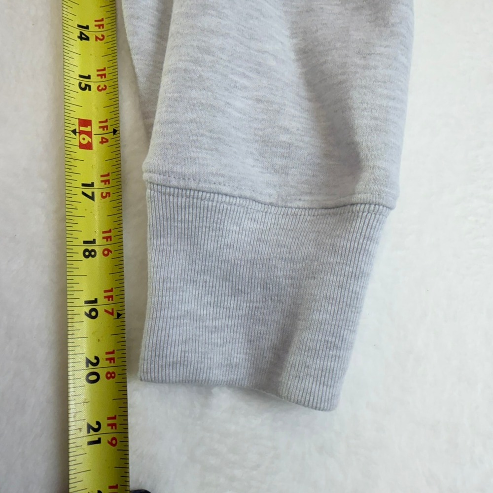 47 Brand Cincinnati Bengals Mens Large Colorblock Hoodie Grey Black NFL GCF23B - Picture 8 of 9